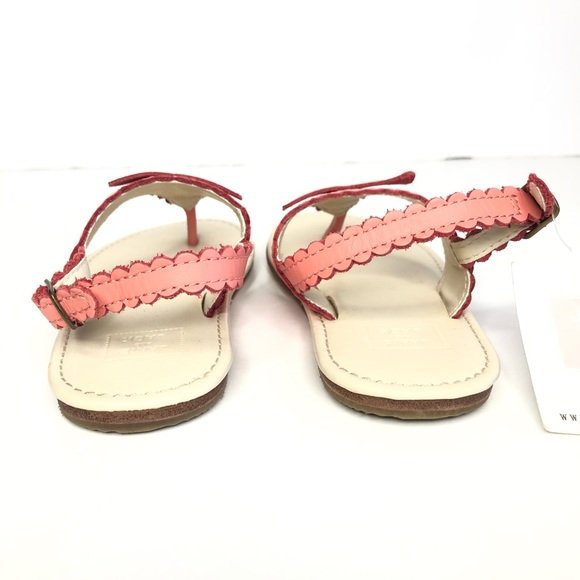 Janie and Jack Butterfly Garden Leather Sandals - Picture 3 of 7